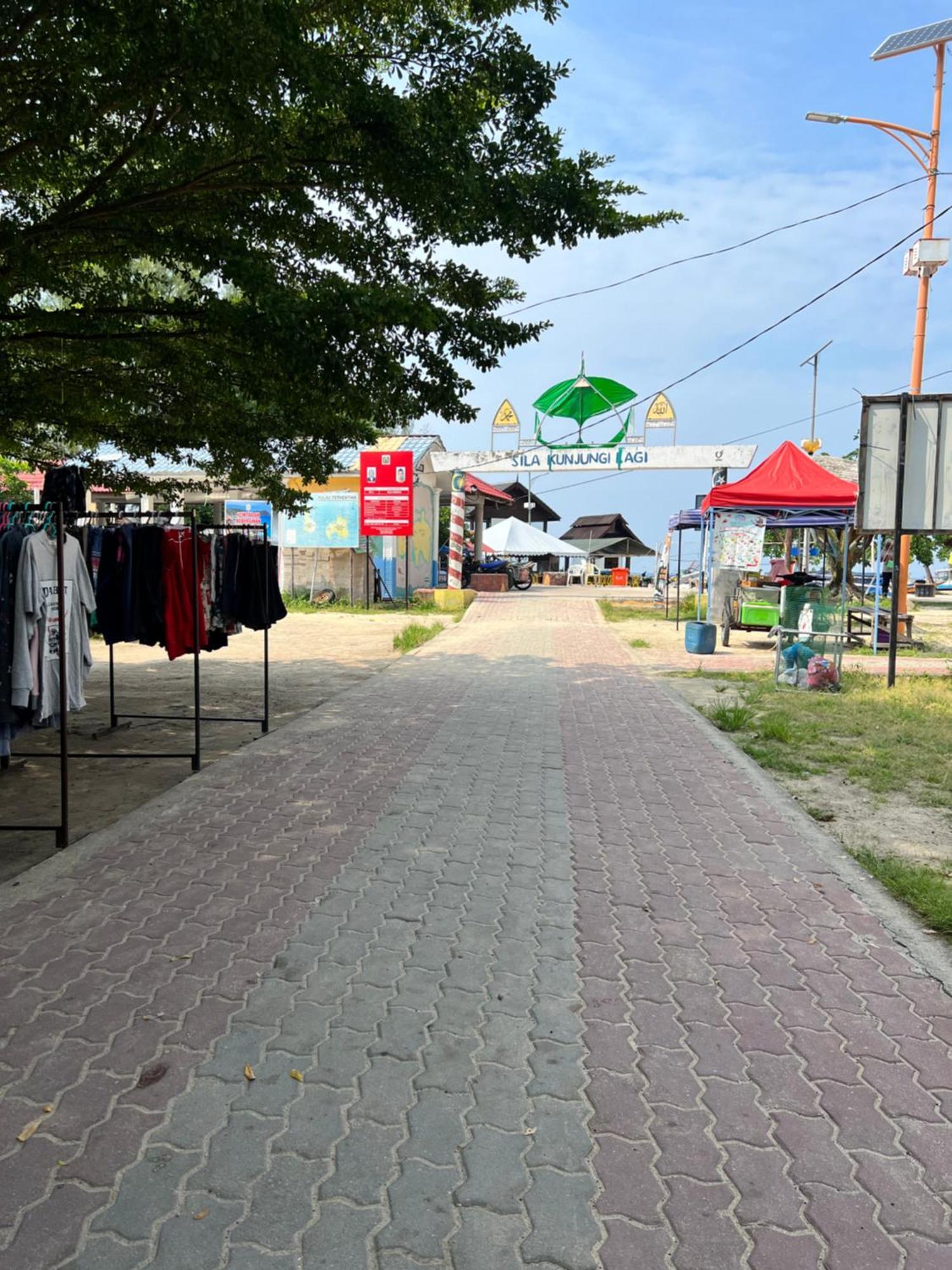 Perhentian Mama'S Hotell Kampong Pasir Hantu Eksteriør bilde