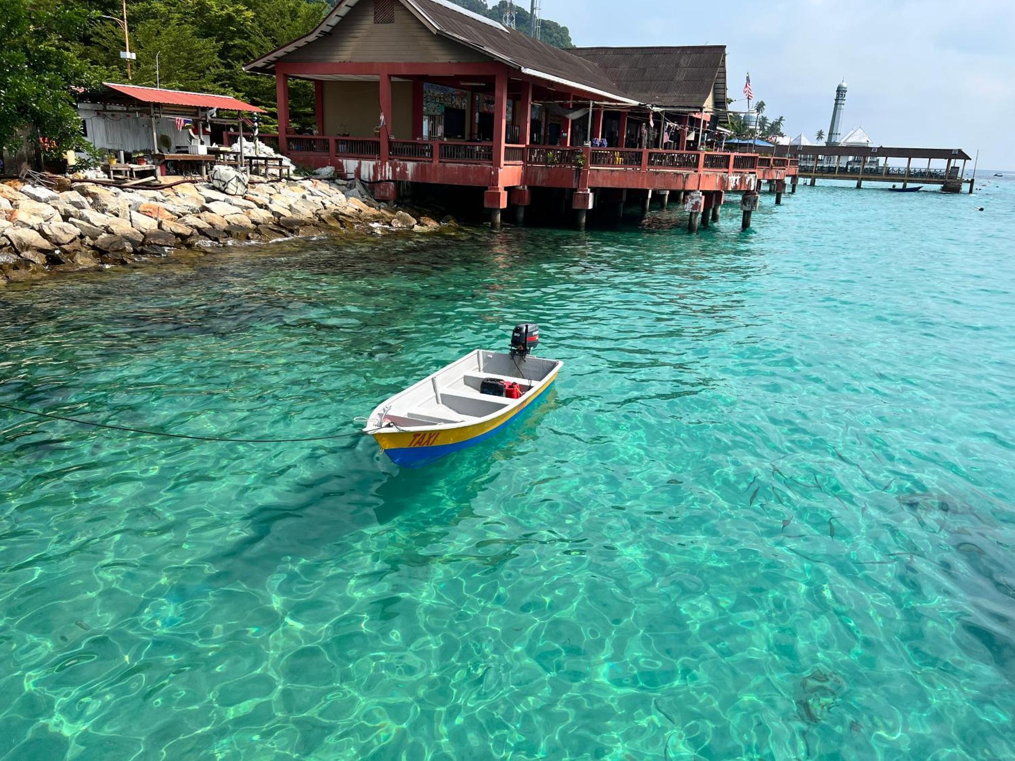 Perhentian Mama'S Hotell Kampong Pasir Hantu Eksteriør bilde
